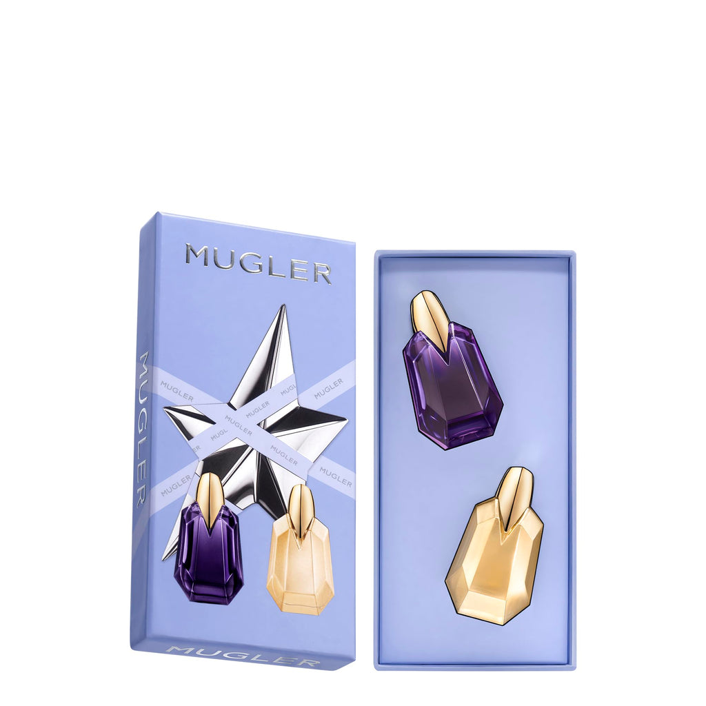Mugler Alien & Alien Goddess Mini Gift Set – Travel-Size Fragrances (0.2 fl oz Each)