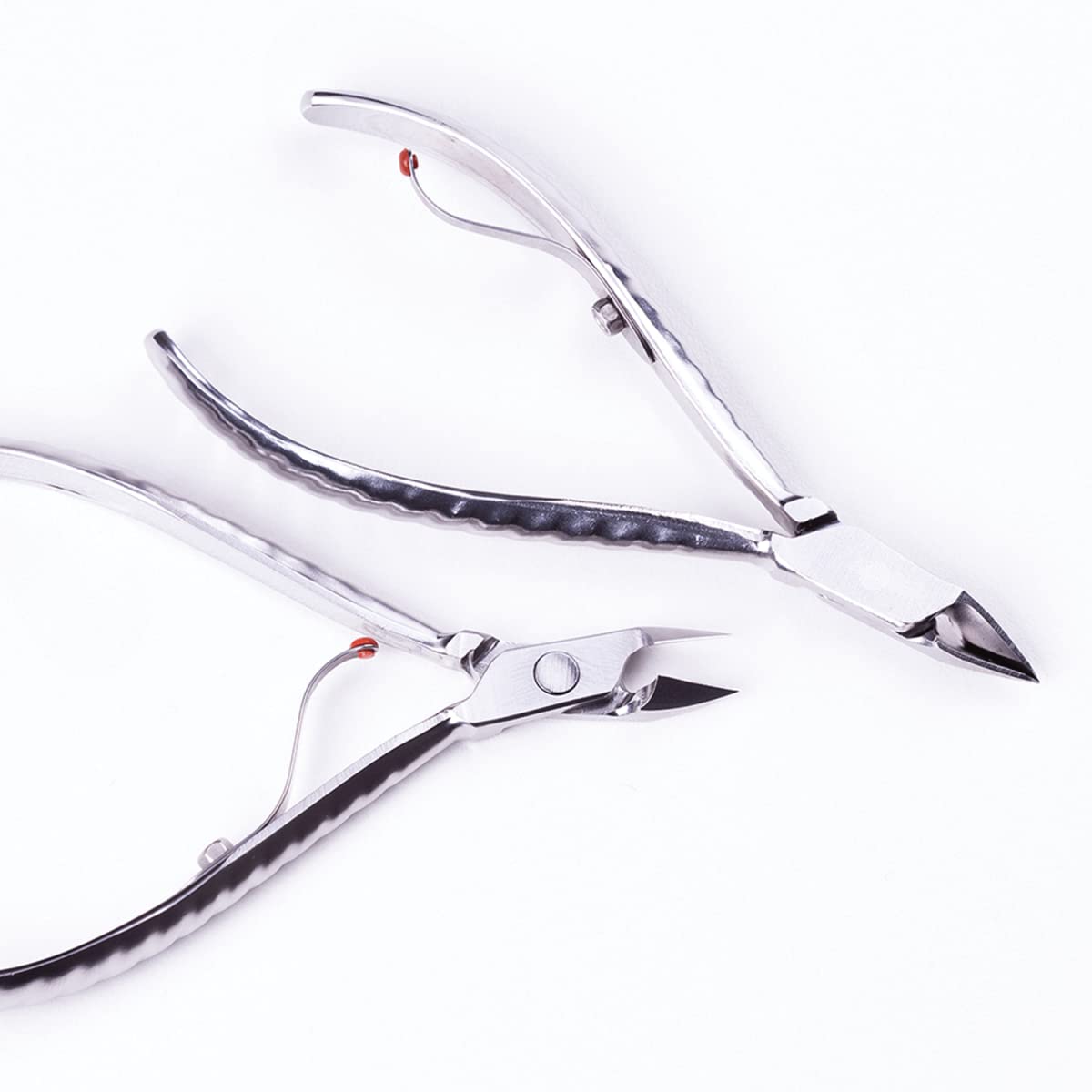 Mundial 722-PR Professional Cuticle Nippers – Stainless Steel, Sterilizable, Ergonomic (Pack of 2)