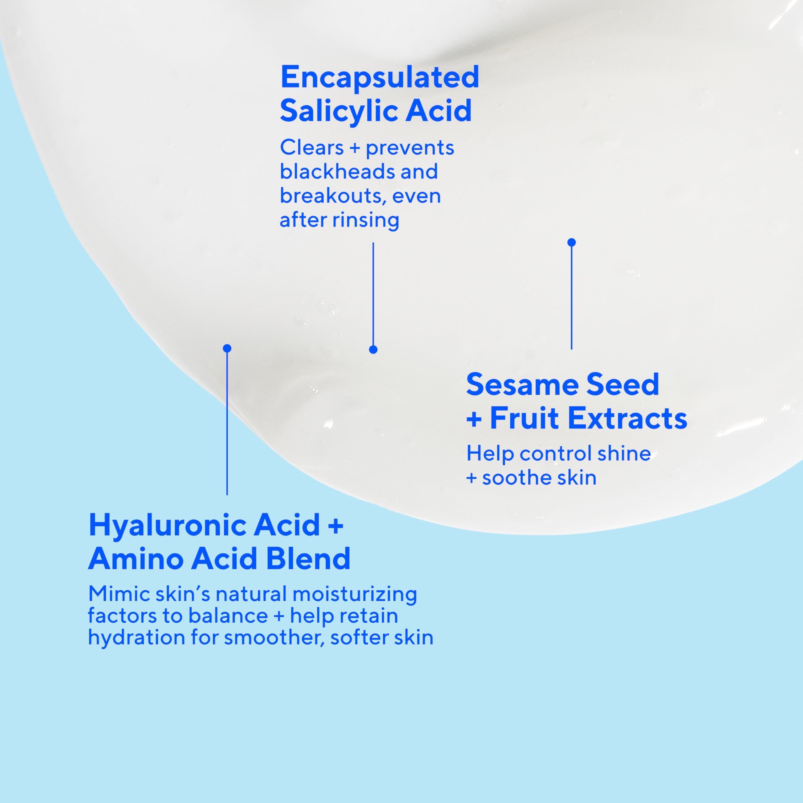 Murad Acne Control Clarifying Cream Cleanser | Gentle Salicylic Acid Face Wash for Acne-Prone Skin