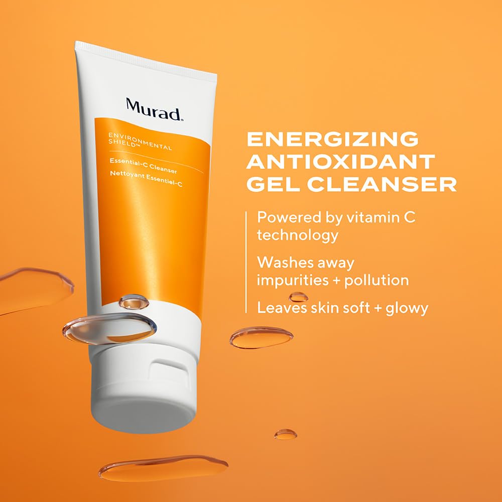 Murad Top 3 Derm-Recommended Actives Trial Kit – Ess-C Cleanser, Retinol Serum, Hydro Dynamic Moisturizer