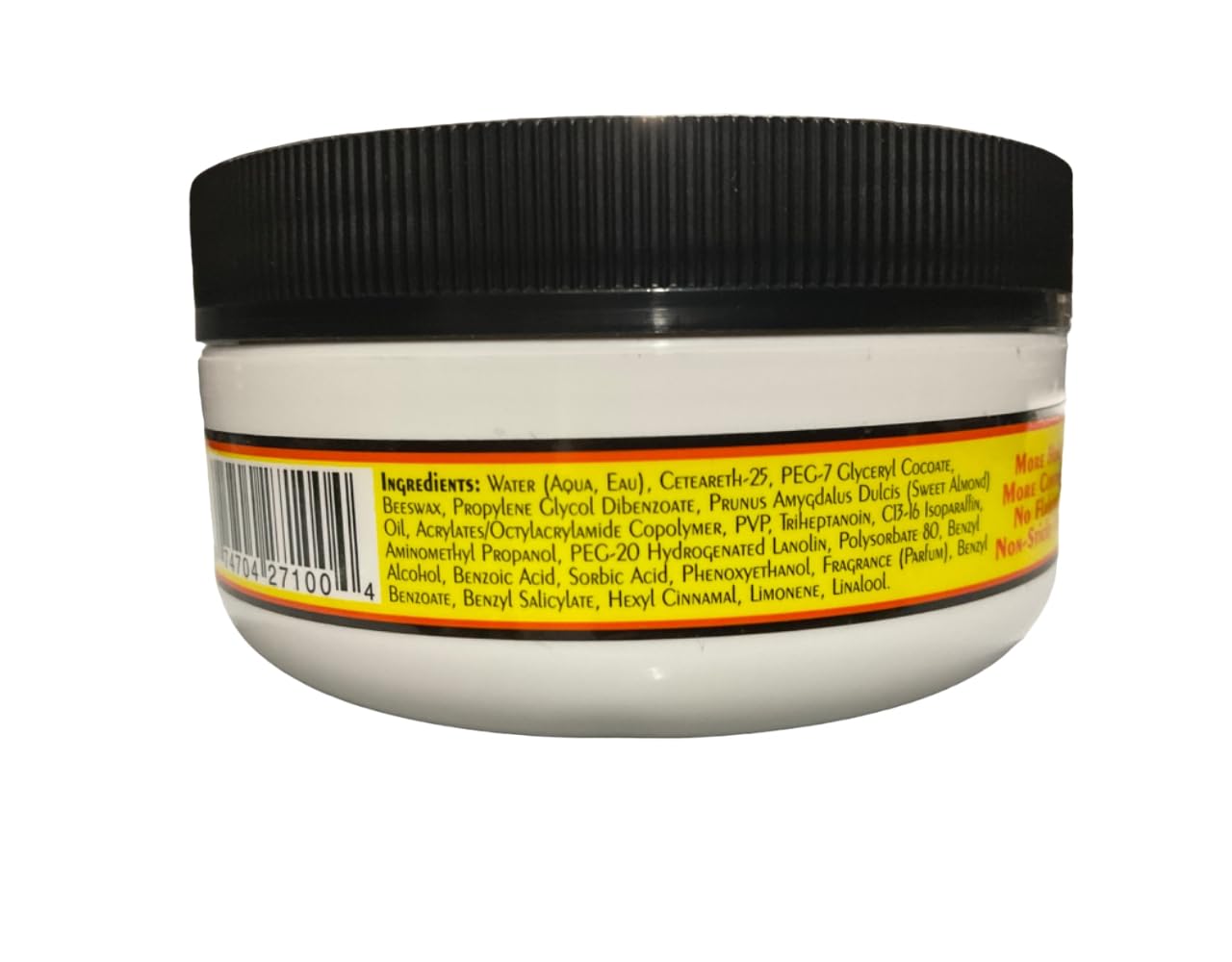 Murray's Edgewax – 4 oz Jar Pack of 4 | Premium Beeswax Edge Control Gel