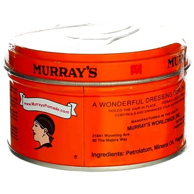 Murray's Superior Hair Dressing Pomade - 3 Oz (88 ml) - 3 Pack | Hold, Shine, No Acids or Alkalies