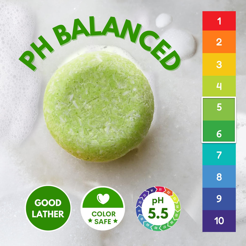 Muun Rice Water Shampoo Bar Pack 3 – Growth, Thickening & pH-Balanced, Vegan + Plastic-Free
