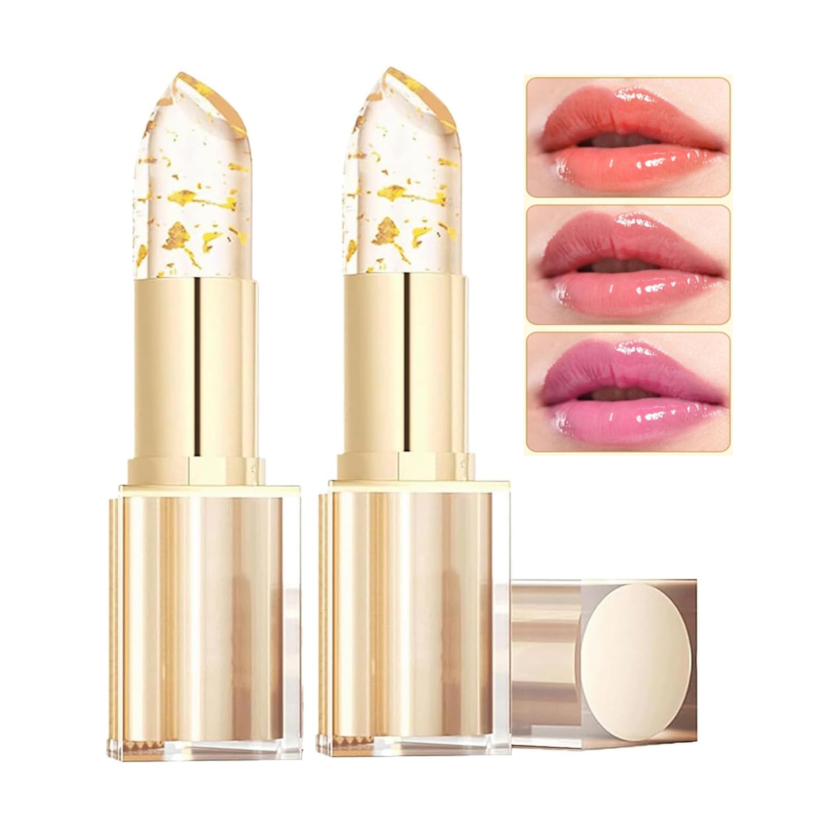MVC Color Changing Lipstick – pH-Responsive, Transfer-Proof Lip Color (2-Pack)