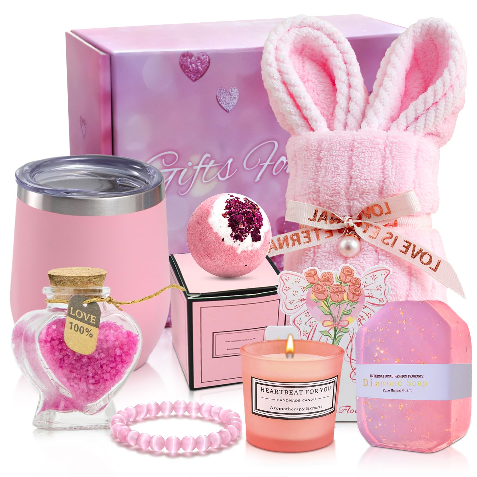 MXIAOJIN Valentine's Day Gifts for Women — Self-Care Package Box