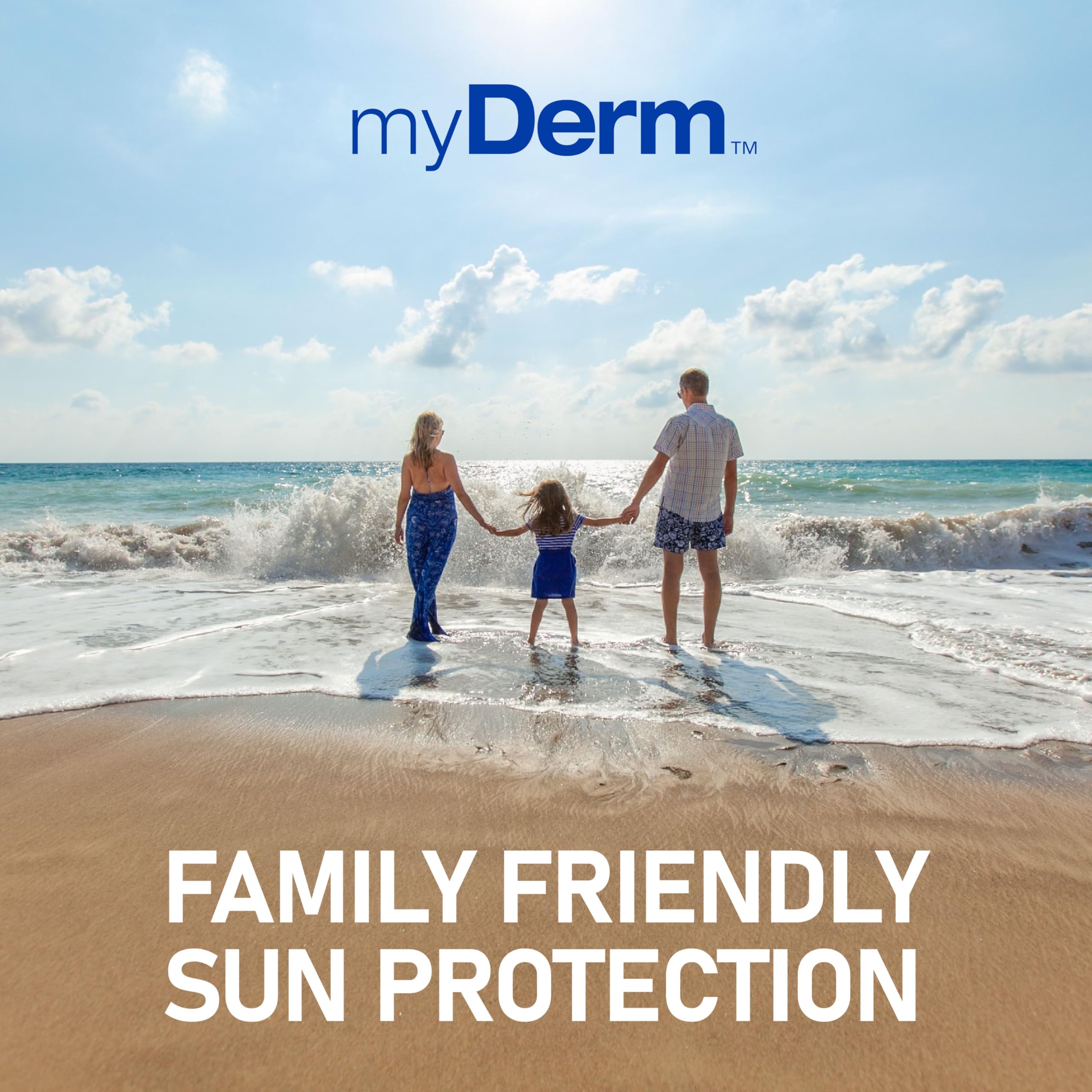 MyDerm SPF 50 Sport Sunscreen Lotion – 1 Gallon Bulk, Reef-Safe, Paraben-Free