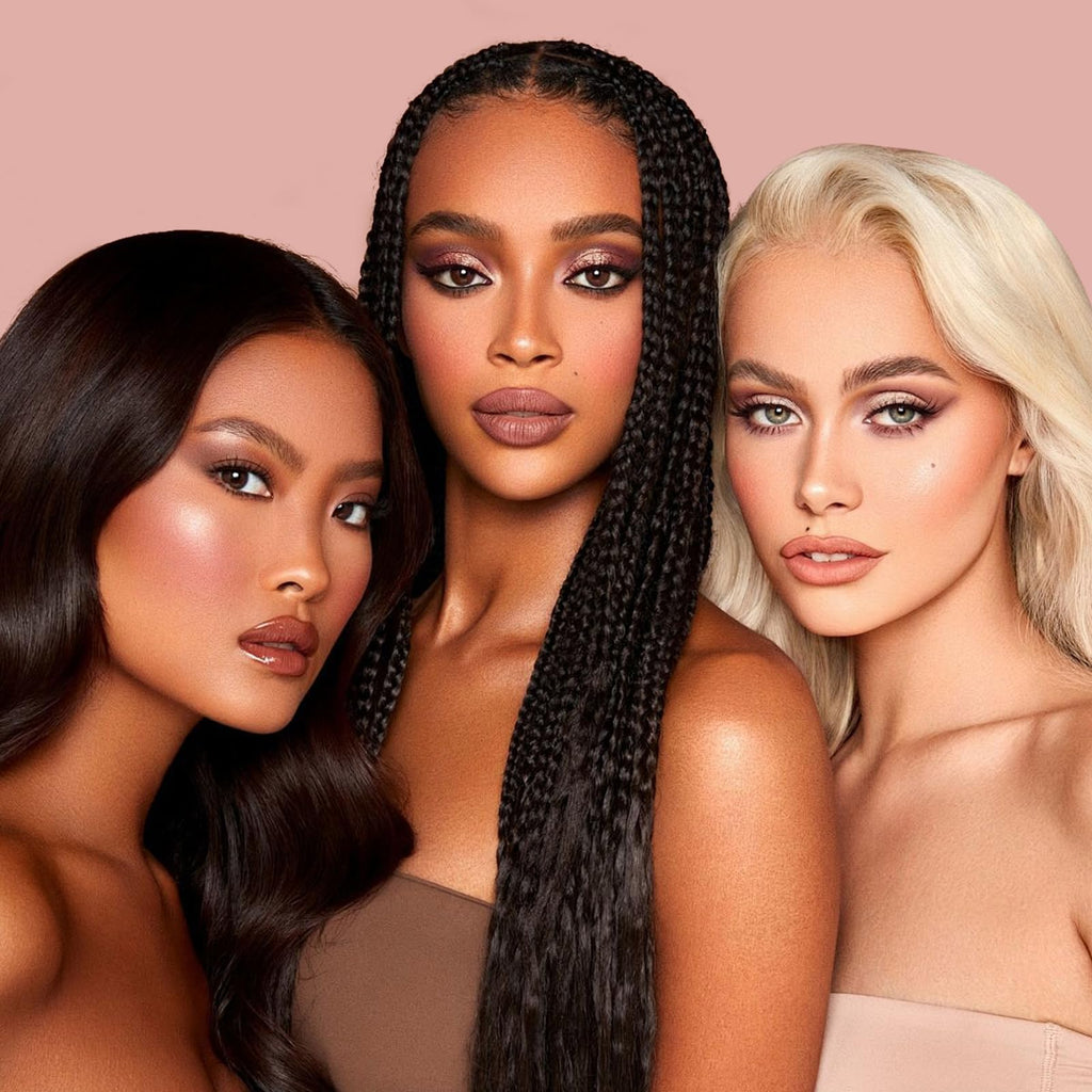 MYSTER ROSEY Nudes Mini Eyeshadow Palette | Velvet Matte Finish, 6 Nude Shades, Vegan & Cruelty-Free