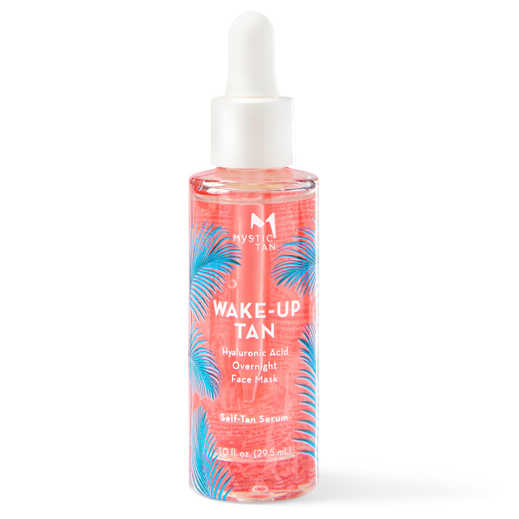 Mystic Tan Wake Up Tan Face Serum with Hyaluronic Acid – Overnight Self Tanner, 1.0 fl oz