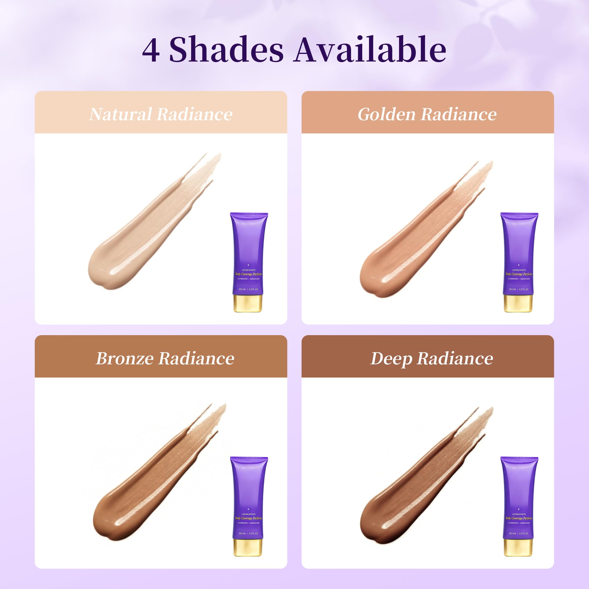 MyTend Tattoo Cover Up Concealer – Full-Coverage Waterproof Body Makeup in Deep Radiance (3.5oz)