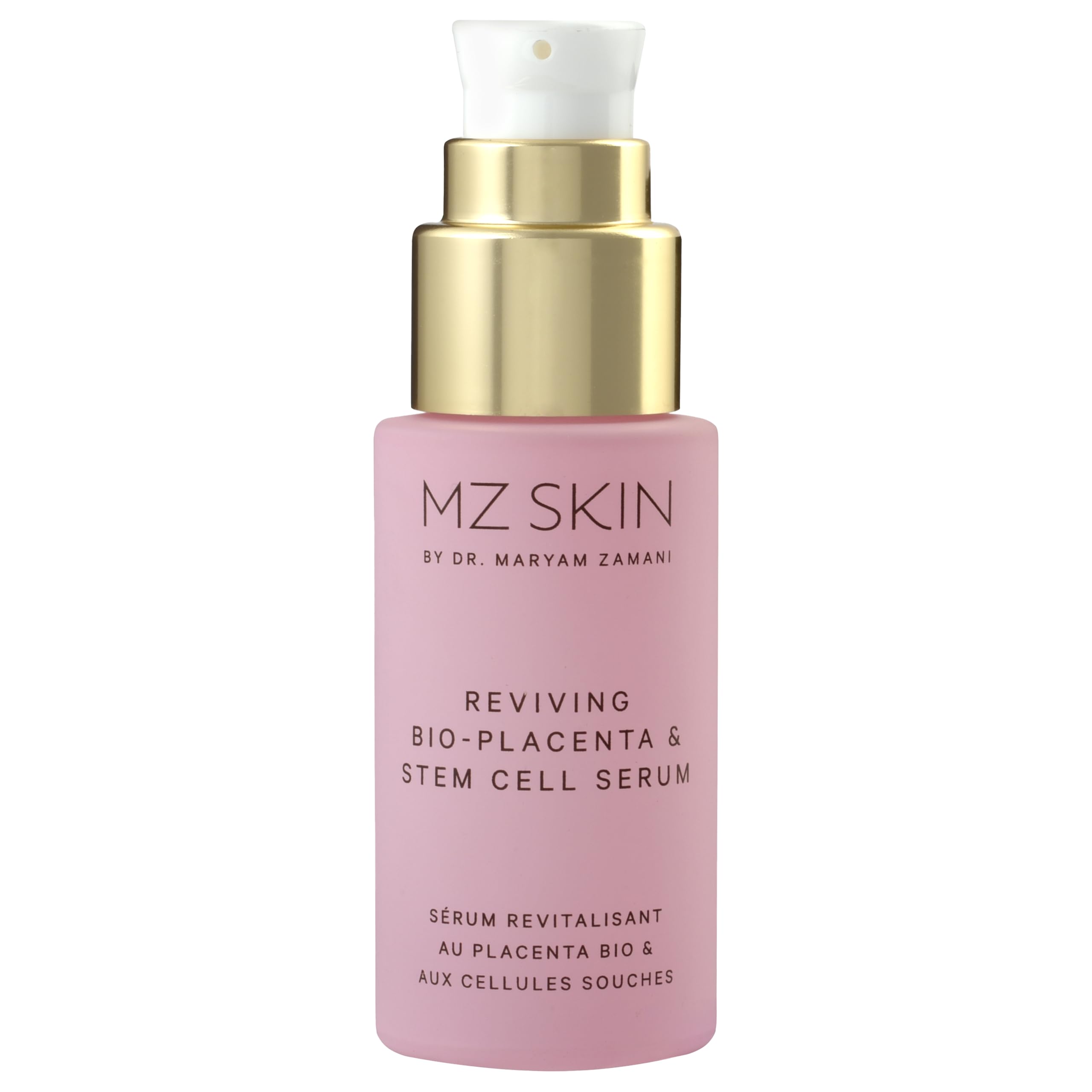 MZ SKIN Reviving Bio-Placenta & Stem Cell Serum – Luxury 1.01 fl oz | Night Repair with Bio-Placenta, Plant Stem Cells & Peptides