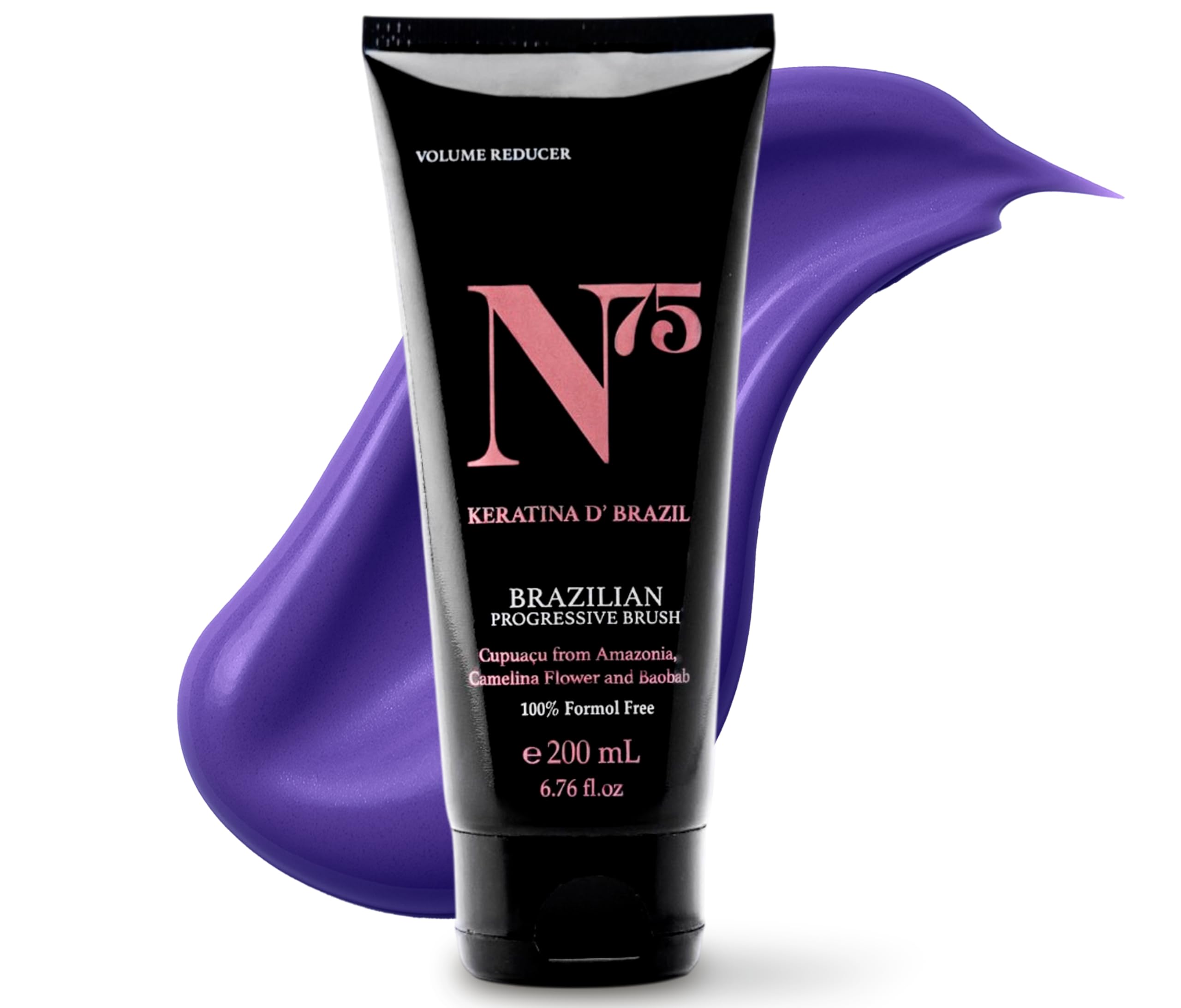 N75 Keratin Hair Smoothing Treatment – Formaldehyde-Free Brazilian Straightening for All Hair Types