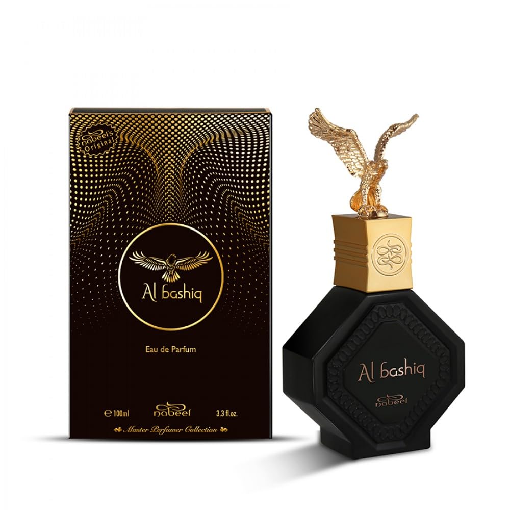 NABEEL Al Bashiq 100ml Spray Perfume – Leather, Incense & Amber