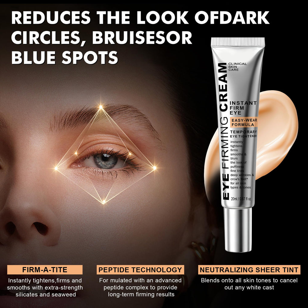 Nabevin KKP Perfection Eye Tightener with Brush – Instant Firming Formula | Portable 0.71 fl oz