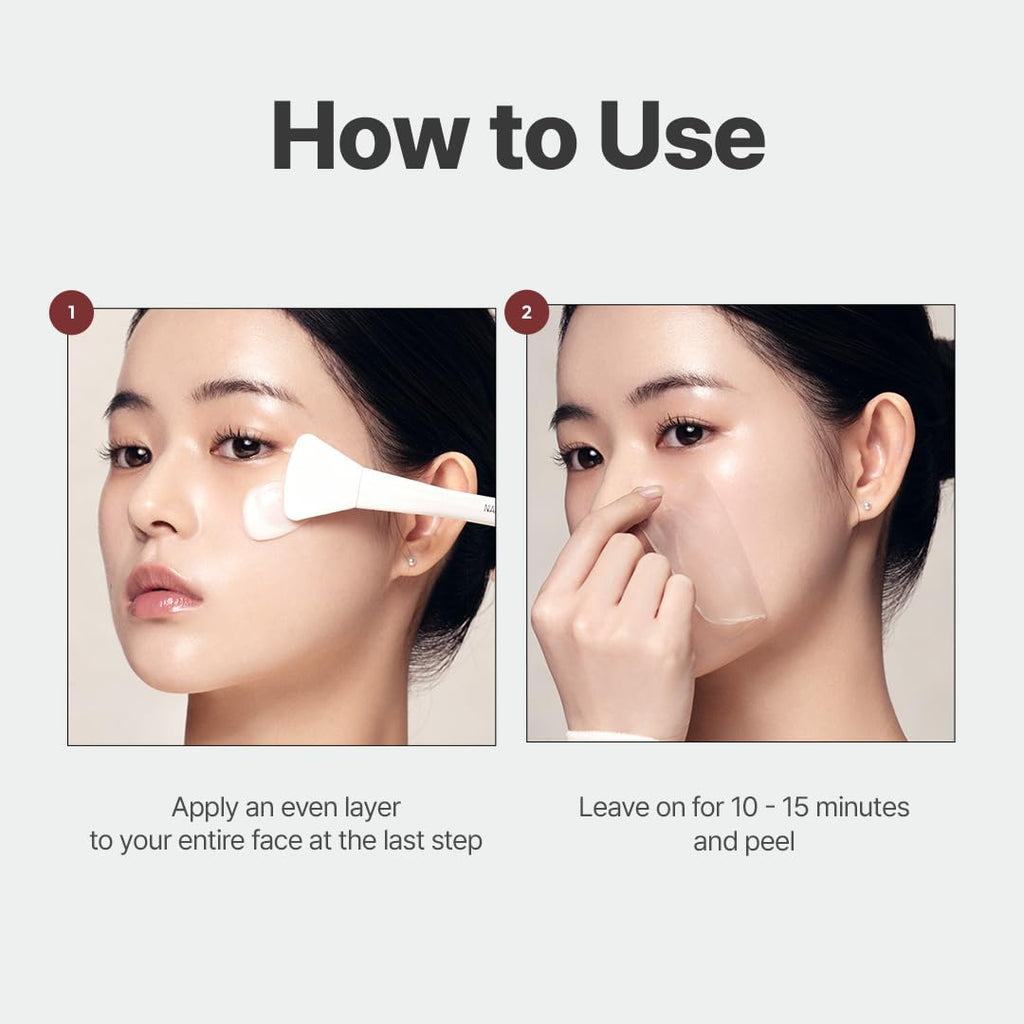 NACIFIC Rice Pepta Collagen Peel-Off Mask – Firming & Pore-Minimizing