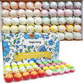 Nagaliving Bath Bombs Gift Set – 50 Handmade Fizzing Bombs for All Ages
