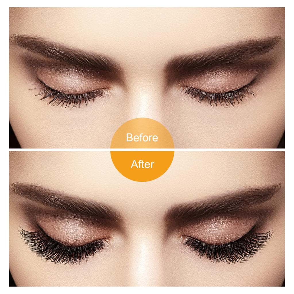 NAGARAKU Easy Fan Eyelash Extensions – 5 Tray Mega Volume Lashes, 0.05 D Curl, 11–15mm
