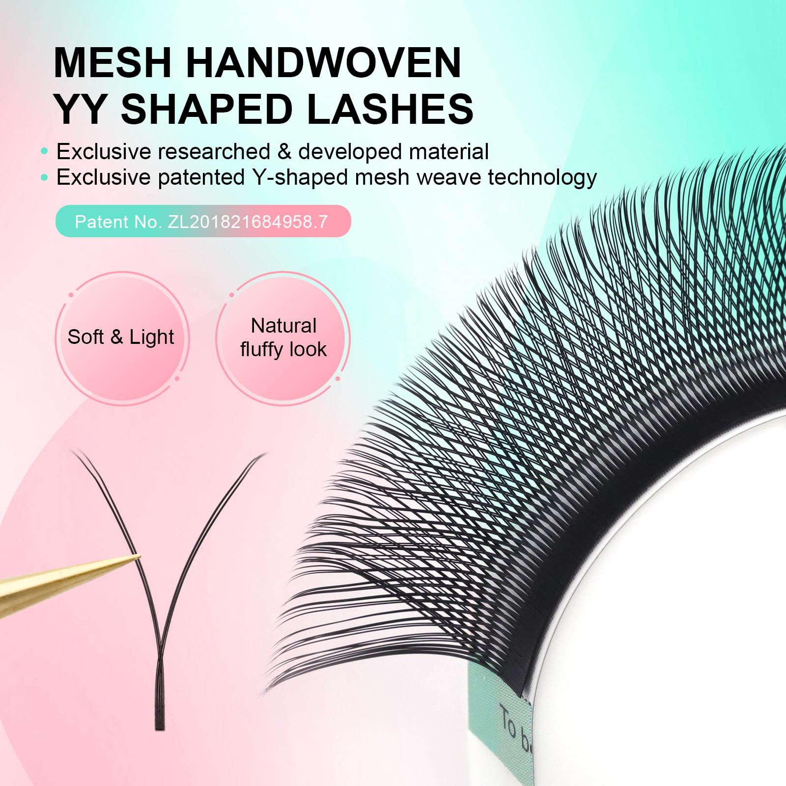 Nagaraku YY Premade 4D Lashes 0.05mm C Curl 8–15mm | 5 Trays Russian Volume Faux Mink