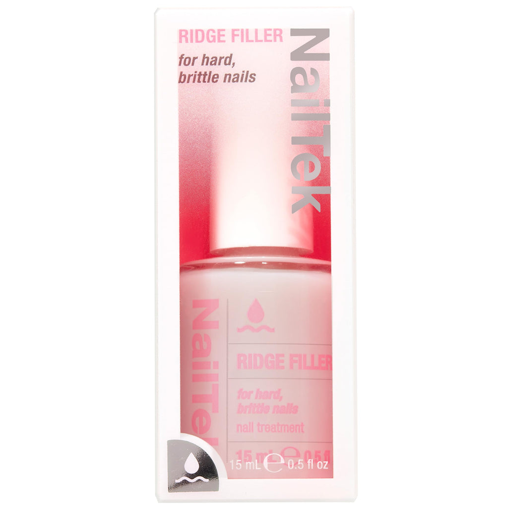 Nail Tek Ridge Filler Formula 3 – Clear Ridge Filler & Base Coat, 0.5 fl oz