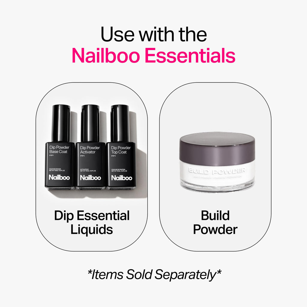 Nailboo Pink Lemonade Dip Powder – Hot Pink Nail Dip, UV-Free, DIY Home Manicure (0.5 oz)