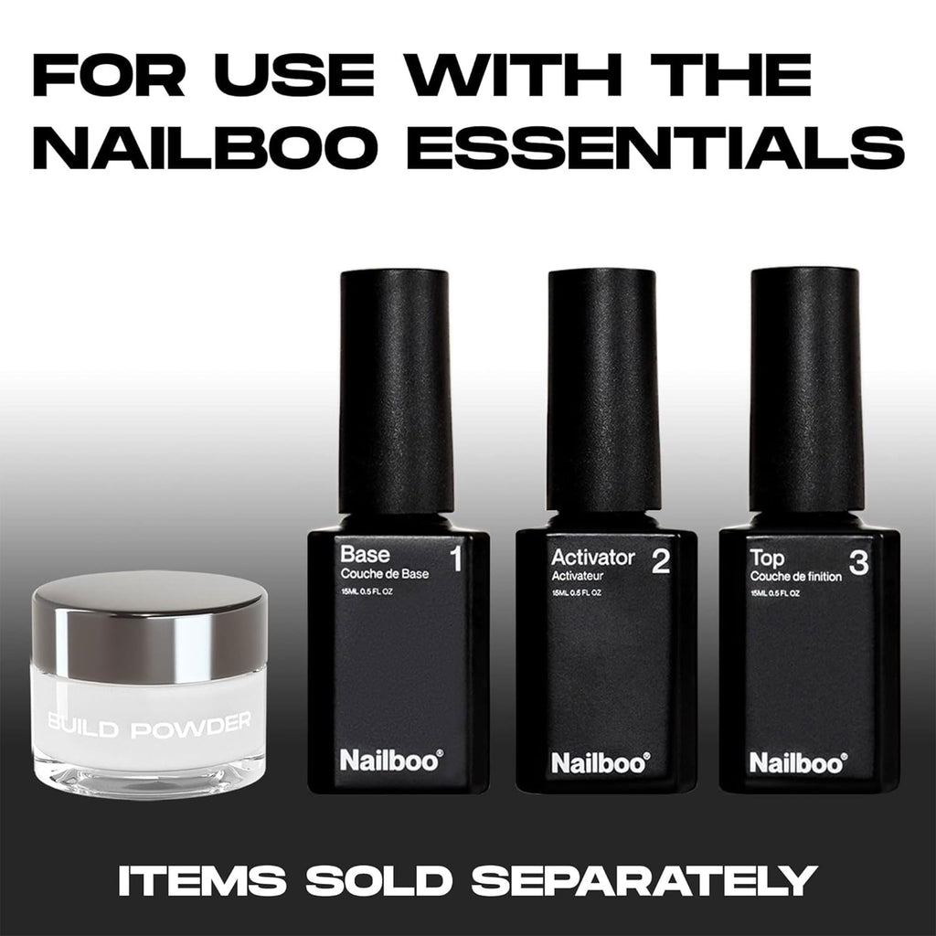 Nailboo Dip Powder Soda Glam Pink Glitter – No UV Needed, 0.5 oz, DIY Nails at Home