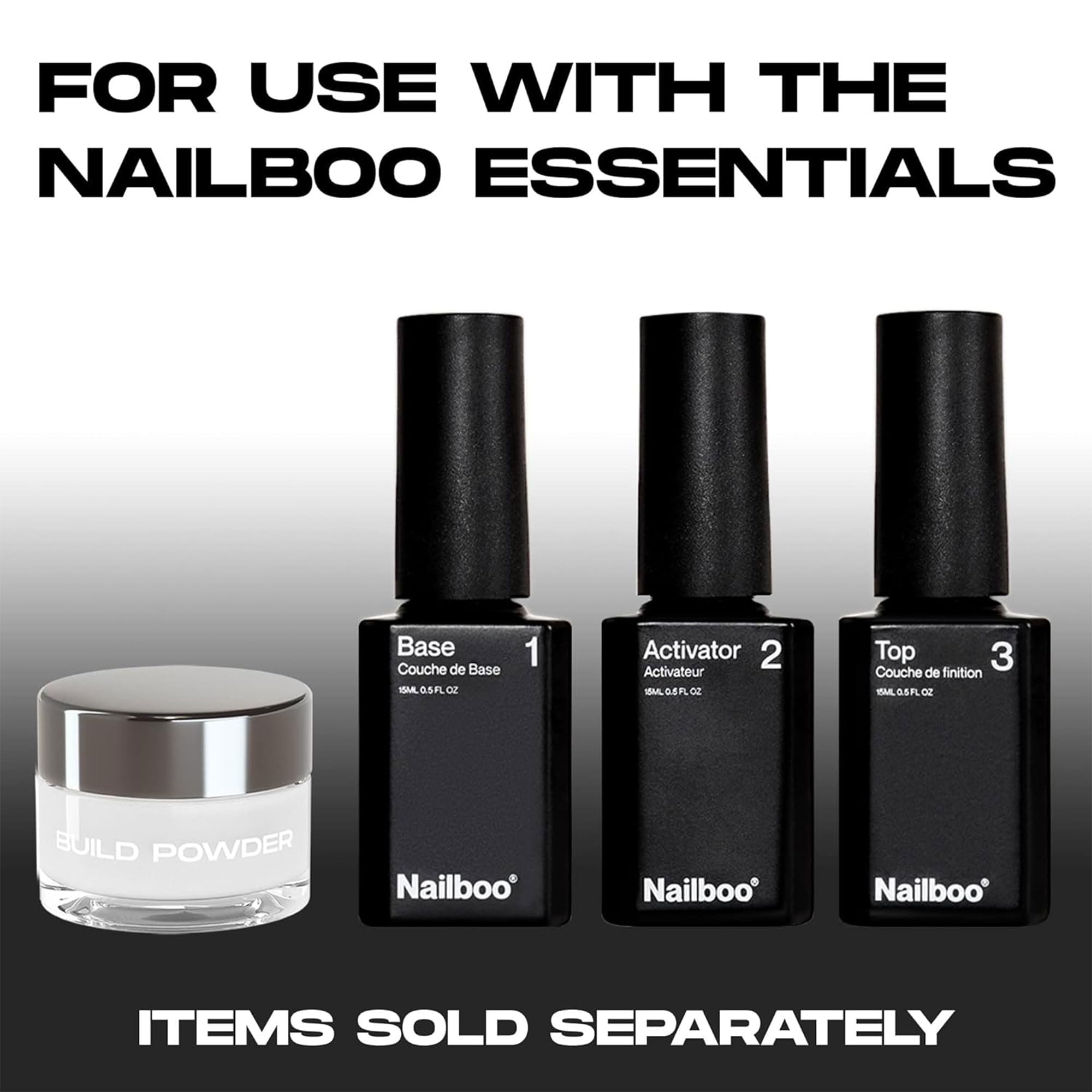 Nailboo Dip Powder Soda Glam Pink Glitter – No UV Needed, 0.5 oz, DIY Nails at Home
