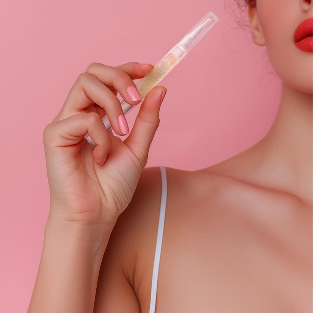 Nailz Nail Growth Pen – Radiant Cuticle & Nail Edge Oil (2ml, Peach)