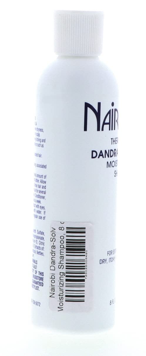 Nairobi Therapeutic Dandra-Solv Moisturizing Shampoo – Unisex, 8 oz