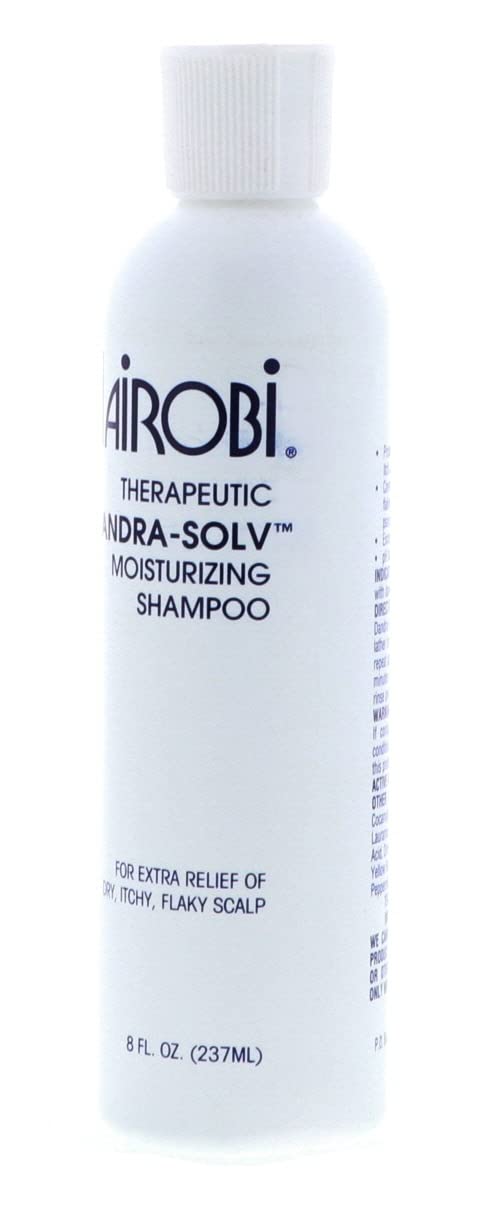 Nairobi Therapeutic Dandra-Solv Moisturizing Shampoo – Unisex, 8 oz