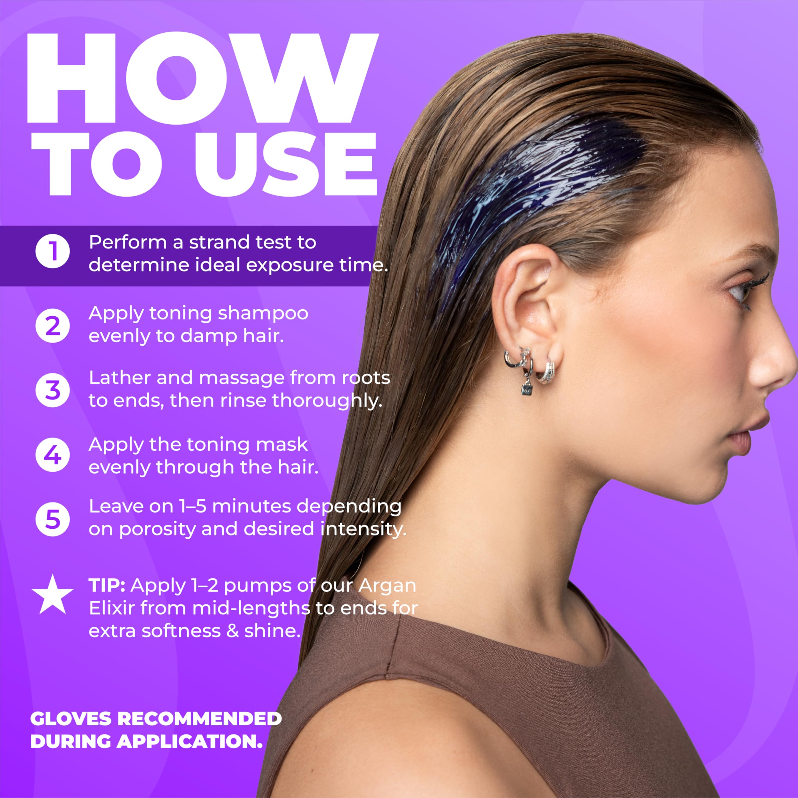 Naissant Pearl Blonde Set: Purple Shampoo & Toning Mask to Eliminate Brassiness | Paraben, Ammonia & Sulfate Free | 10.1 oz