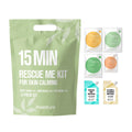Naisture 15 Min Rescue Me Kit – All-in-One Skincare Gift Set with Face, Eye & Mud Masks