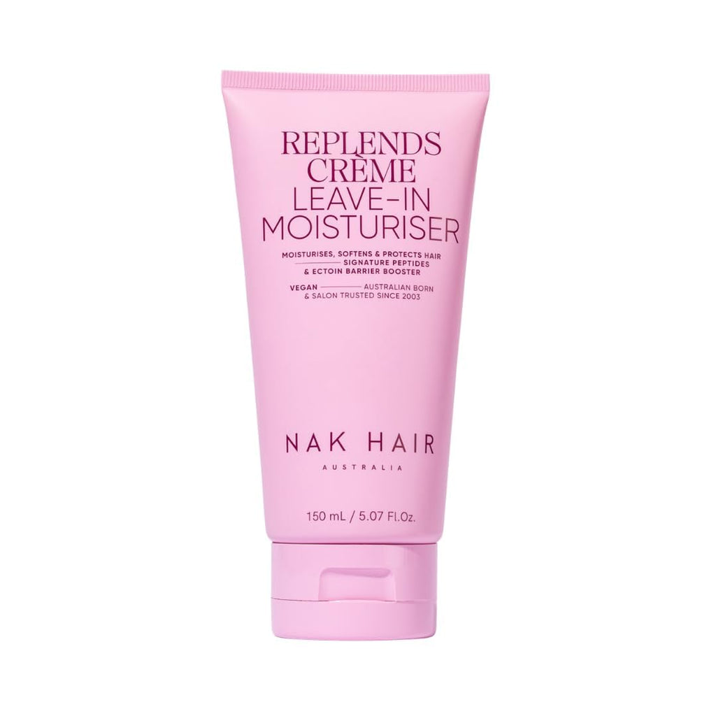 NAK Signature Replends Creme 150ml - Leave-In Hair Moisturizer for Hydration, Detangling & Protection | Vegan & Cruelty-Free