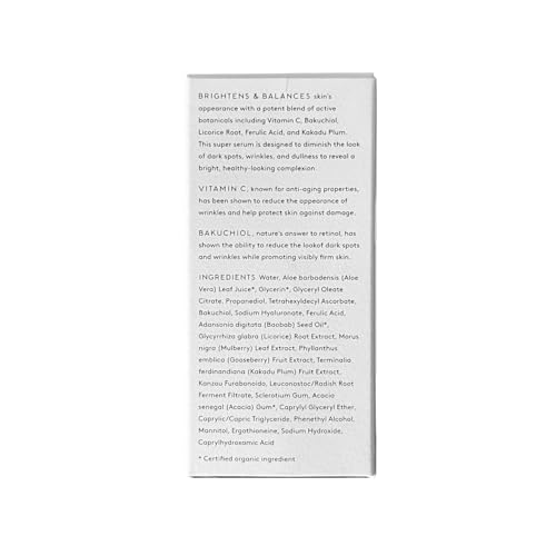 Naked & Thriving Illuminate BC+ Face Serum | Bakuchiol, Vitamin C & Hyaluronic Acid