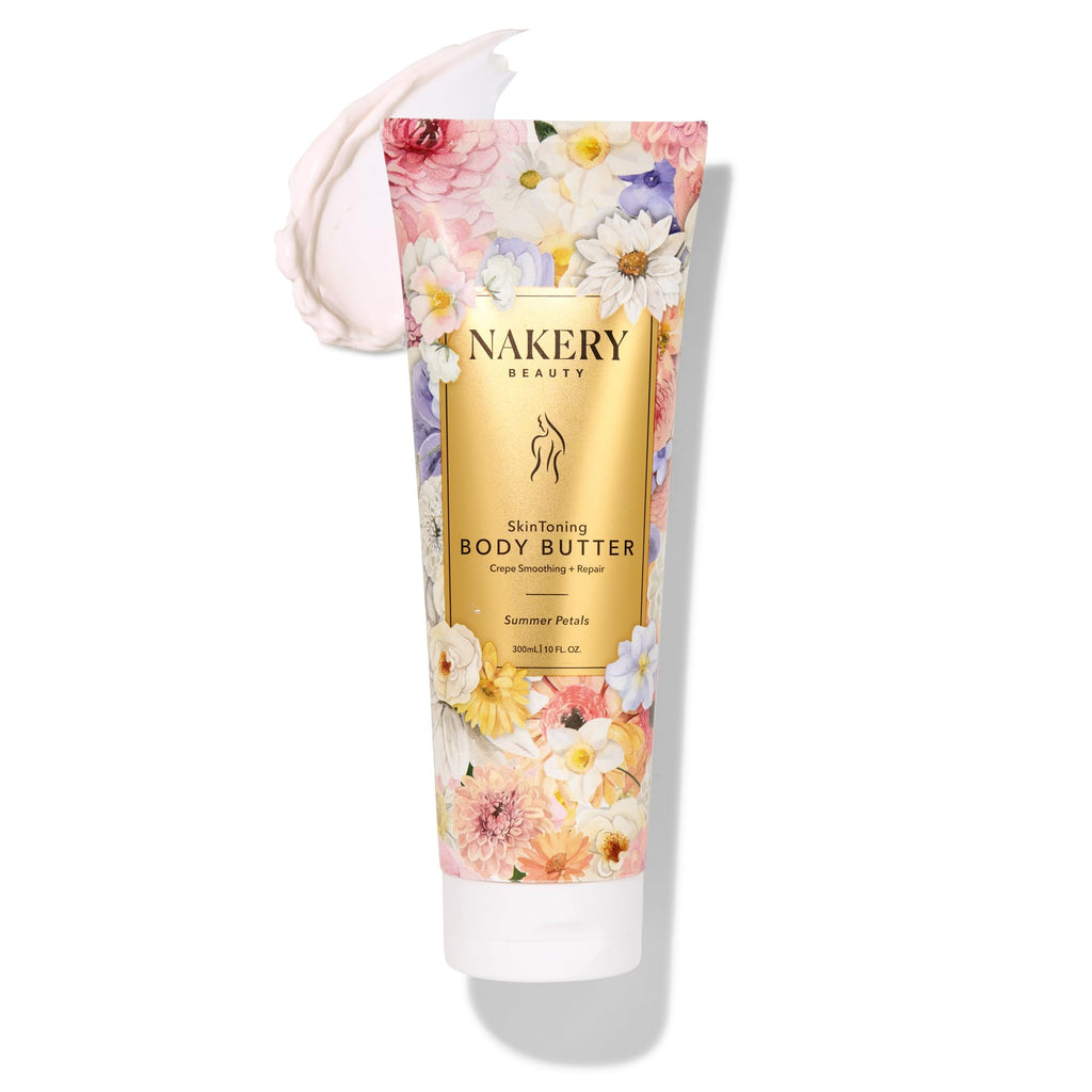 Nakery Skin Toning Body Butter – Peptide Firming Lotion for Crepey & Sagging Skin