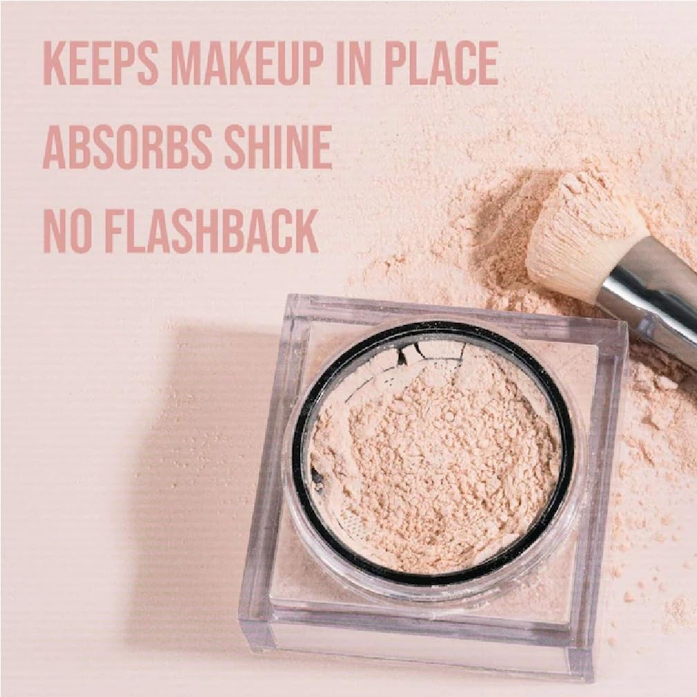NAPH H.U.D.A E-Bake Loose Setting Powder Cherry Blossom + Acne Patch Bundle