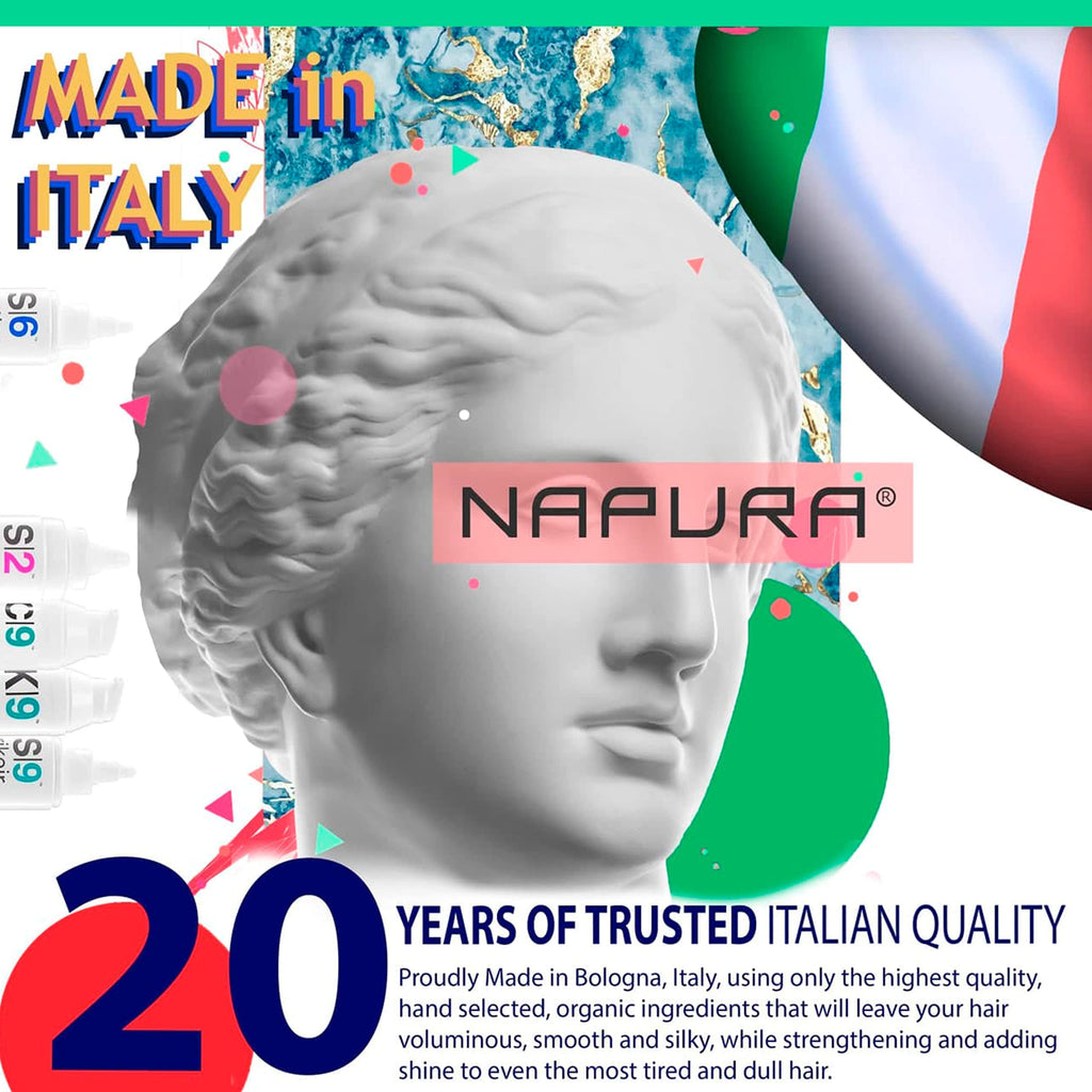 NAPURA S6 Active Professional Anti Dandruff Shampoo — Tea Tree Oil, 1% Zinc, 1% Salicylic Acid (13.53 fl oz)