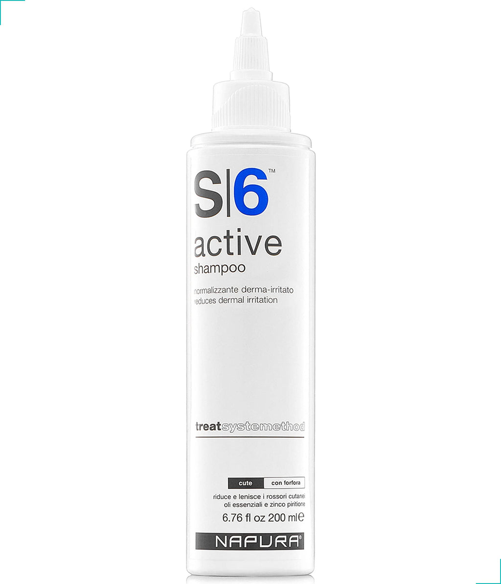 NAPURA S6 Anti Dandruff Shampoo – Tea Tree Oil, 1% Zinc & 1% Salicylic Acid