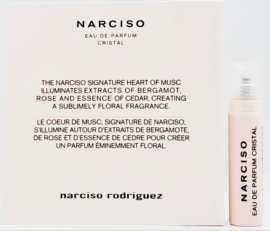 Narciso Rodriguez Cristal Eau de Parfum – Sample Vial 0.02oz/0.8ml