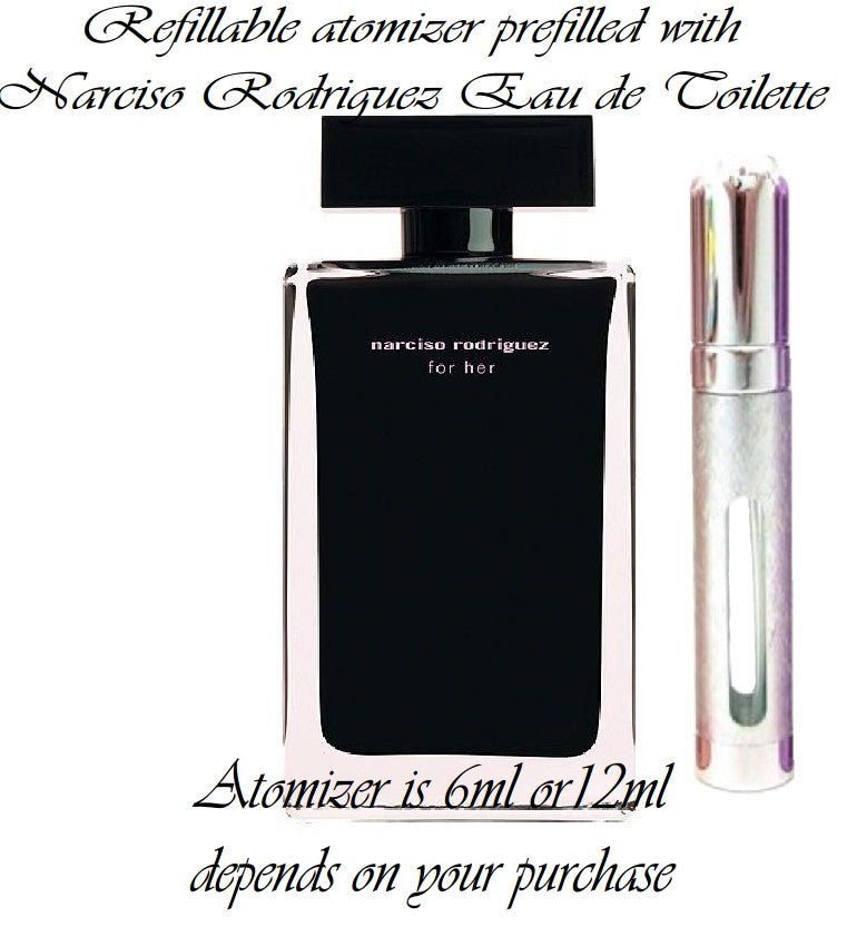Narciso Rodriguez For Her sample perfume spray Eau De Toilette