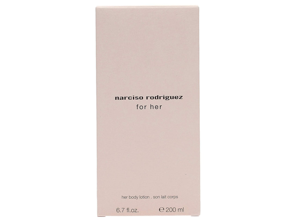 Narciso Rodriguez for Her Body Lotion 6.7 oz – Hydrating Milky Moisturizer