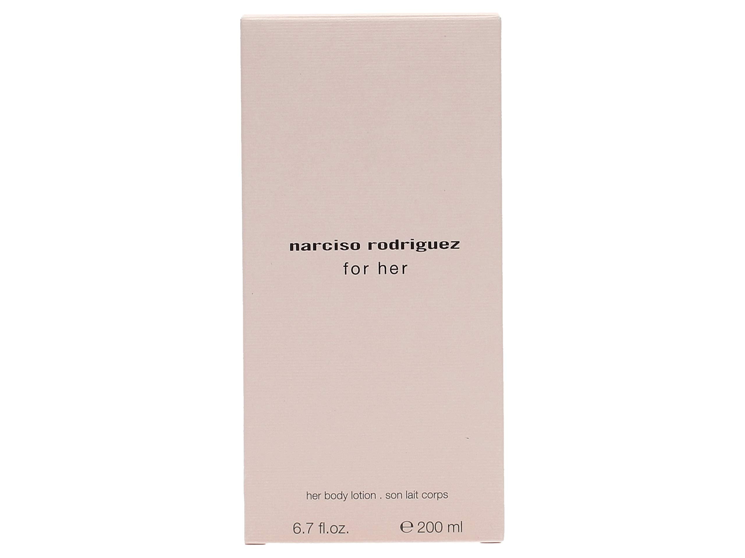 Narciso Rodriguez for Her Body Lotion 6.7 oz – Hydrating Milky Moisturizer