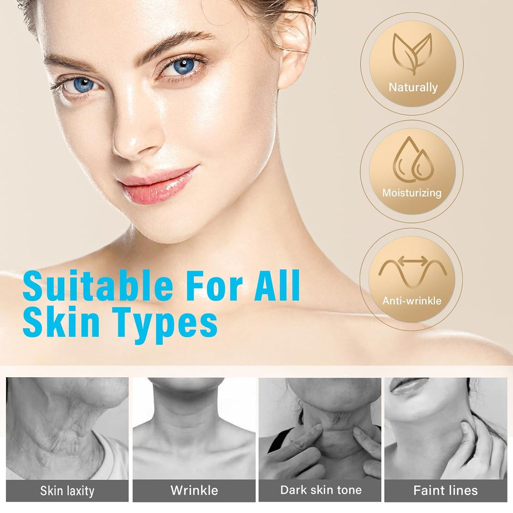Nascence Anti Neck Wrinkle Patches – 5-Piece Moisturizing & Firming Neck Patches