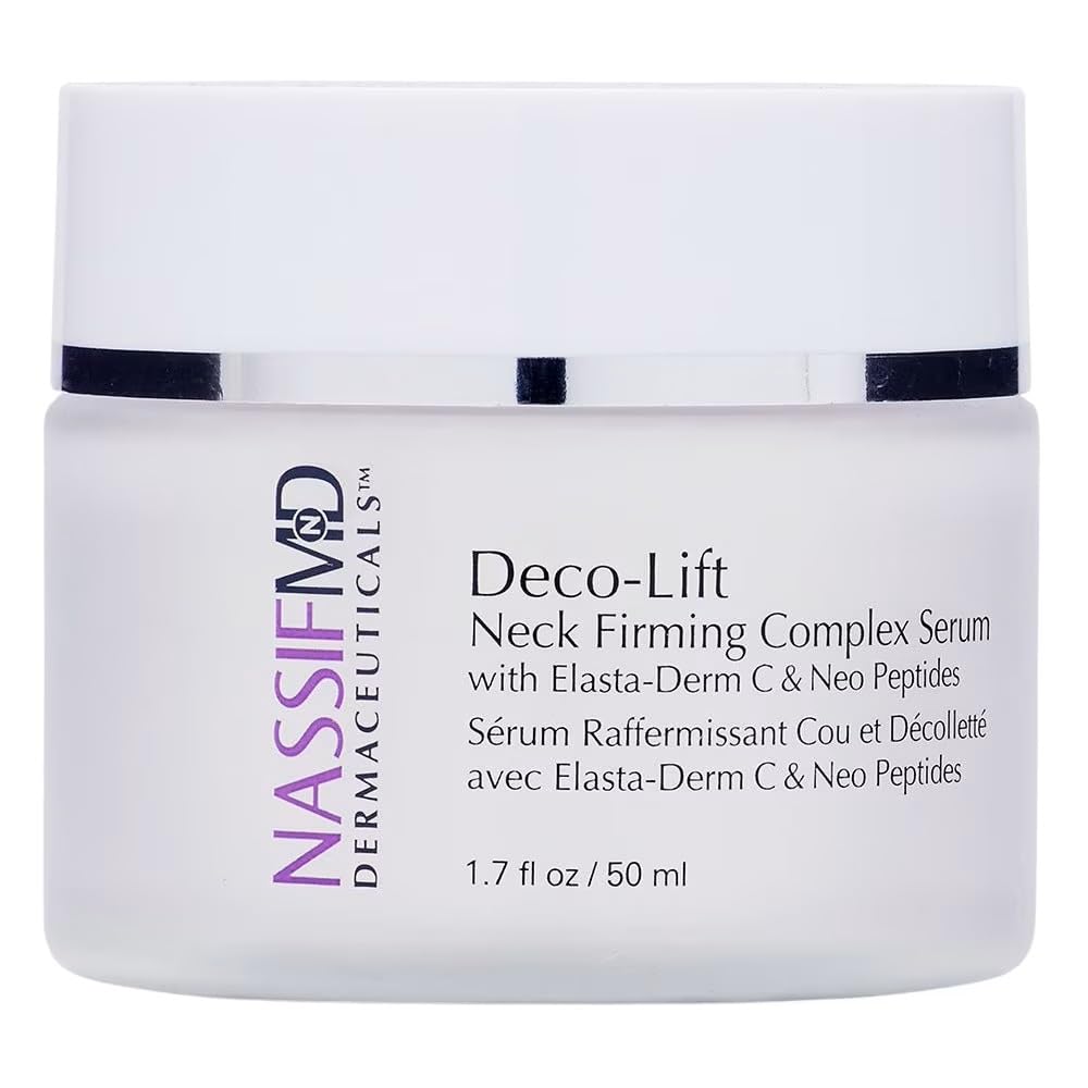 NassifMD Deco-Lift Neck Firming Complex Serum | Lightweight Gel for Neck & Décolletage
