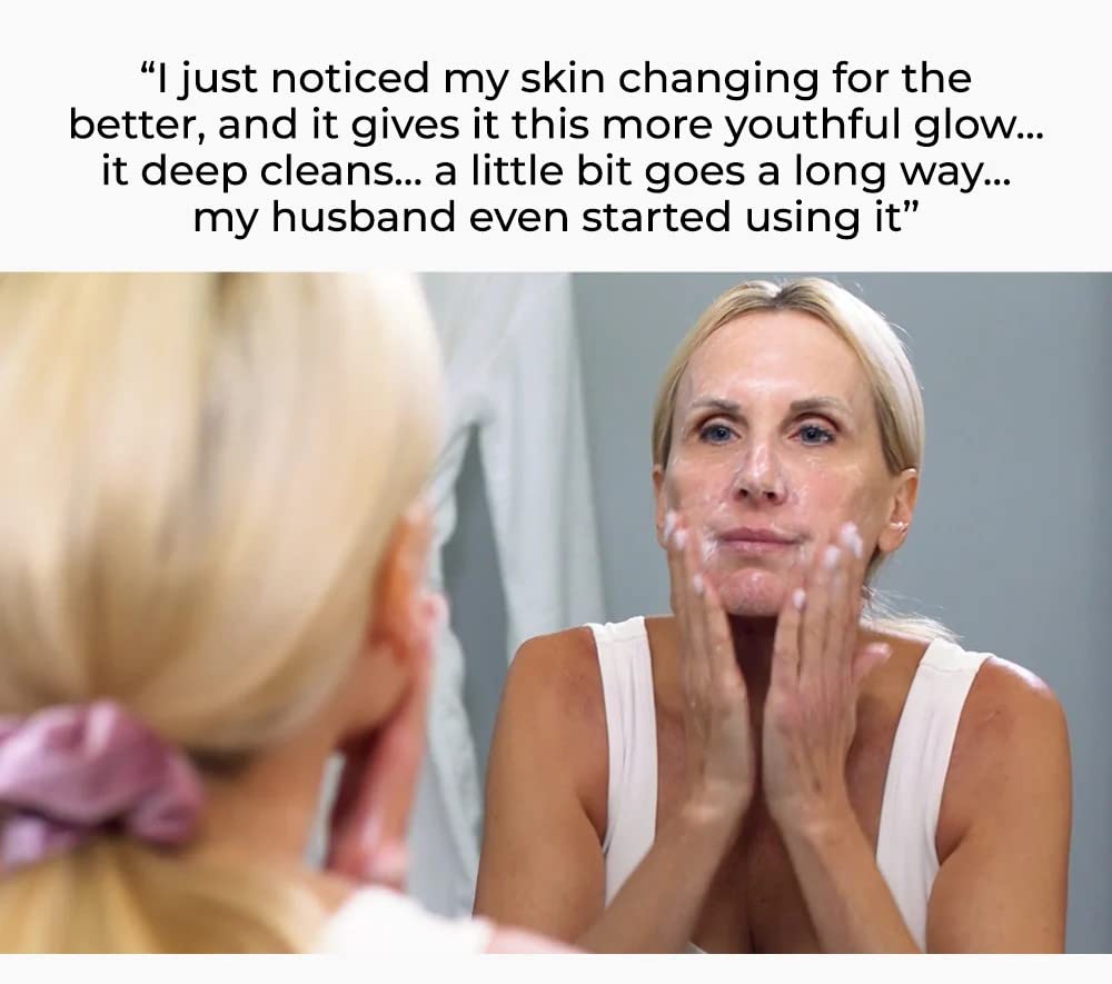 NassifMD Glycolic Acid Face Wash — Hydrating Cleanser for Smoother, Even-Toned Skin
