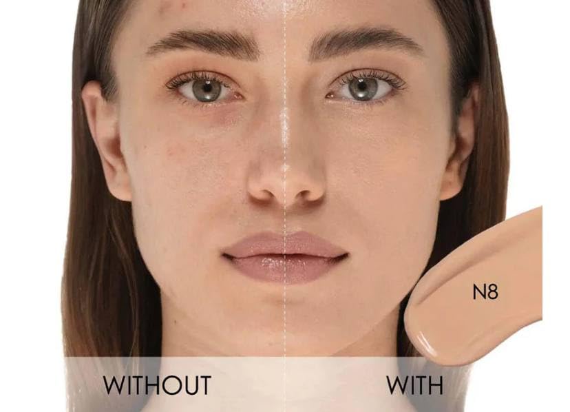 Natasha Denona HY-Glam Concealer N8 — Hydrating, Buildable Coverage + Aloe Vera Mask Gift
