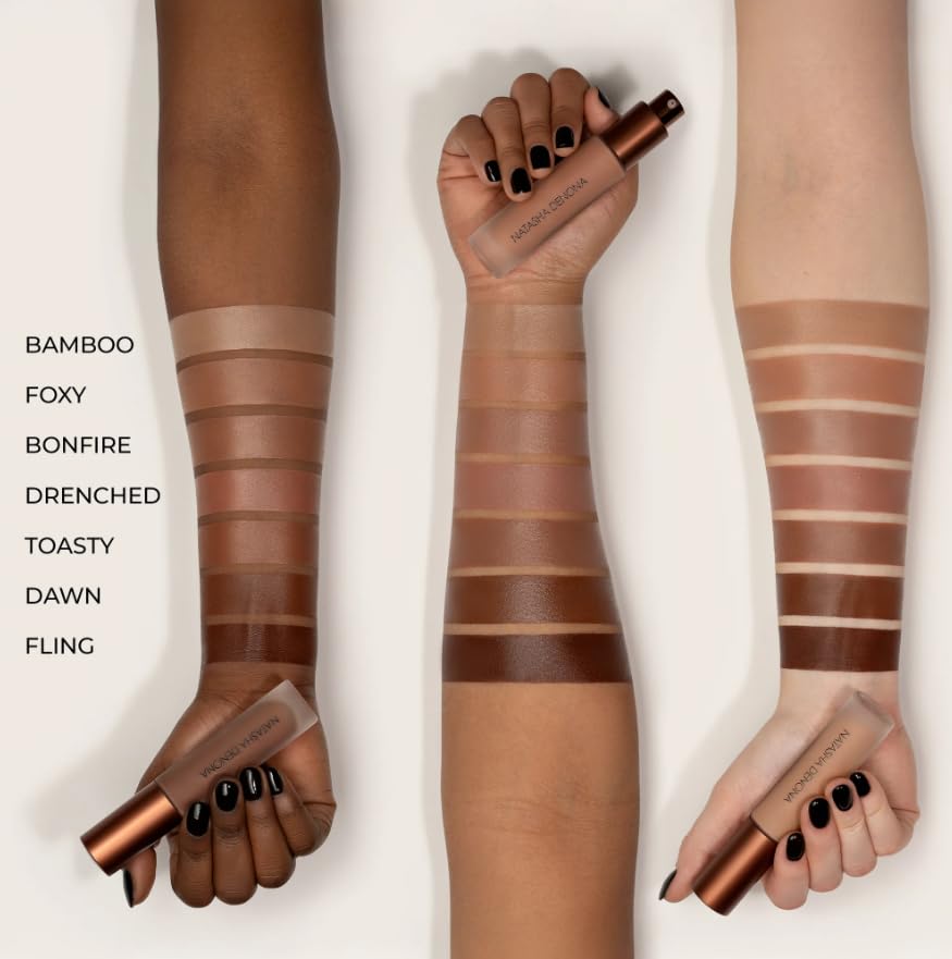 Natasha Denona HY-SCULPT LIQUID BRONZER Foxy – Serum-Infused Bronzer for All-Day Natural Warmth