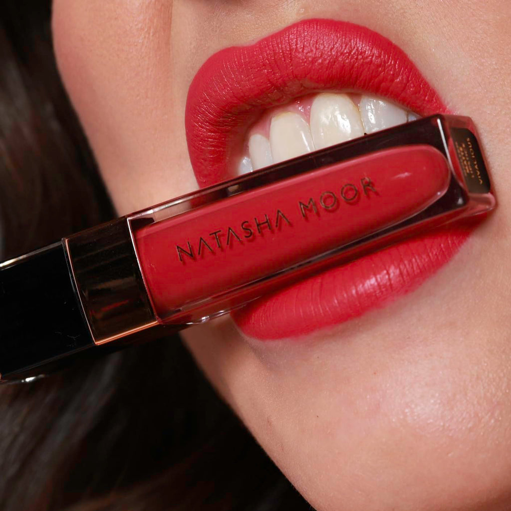 NATASHA MOOR Molten Matte Liquid Lipstick — 12-Hour Hydrating Matte, Waterproof & Kiss-Proof