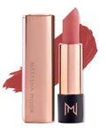 NATASHA MOOR Silk Suede Lipstick – Long-Lasting Hydrating Semi-Matte, Cruelty-Free, Built-In Mirror