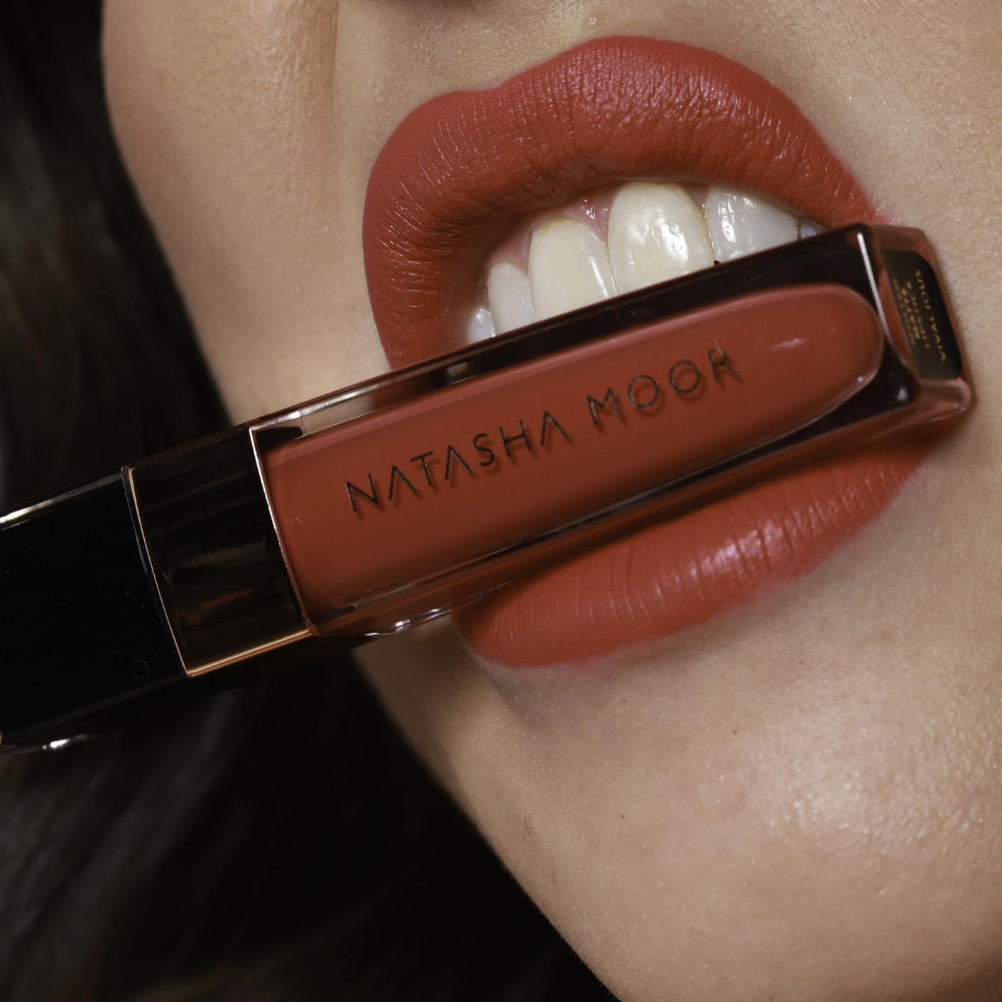 NATASHA MOOR Molten Matte Liquid Lipstick - Storm | 12-Hour Hydrating Matte, Waterproof & Cruelty-Free