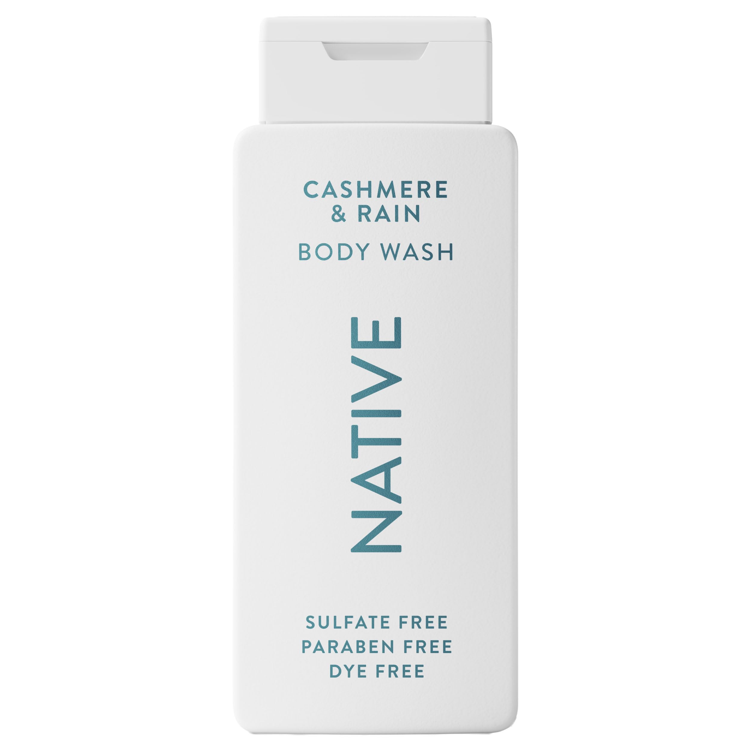 Native Body Wash Cashmere & Rain – Naturally Derived, Sulfate & Dye Free | 18 oz