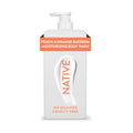 Native Moisturizing Body Wash with Peach & Orange Blossom — 18 oz | Sulfate, Dye & Paraben Free